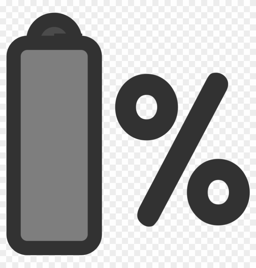 Battery Clipart File Tag List Clip Arts Svg - Porcentaje De Bateria Png #96503