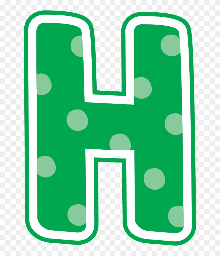 Say Hello - Letras De Colores H #96510