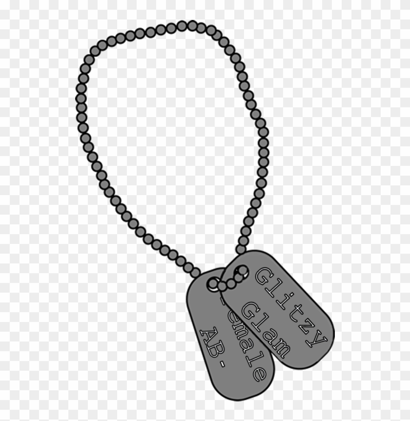 Glitzy on sale dog tags