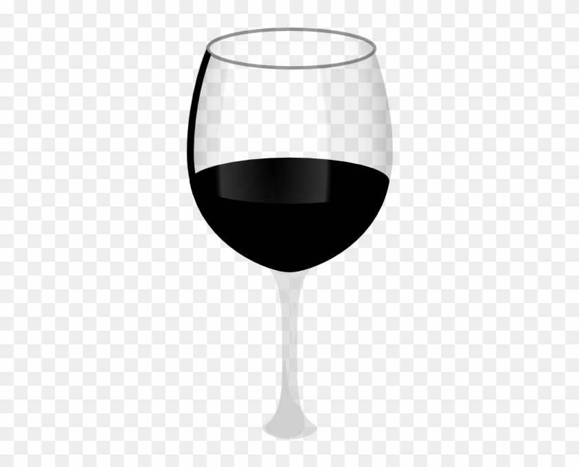 Wine Glass Wireframe Clip Art At Clker - Wine Glass Clip Art #96554