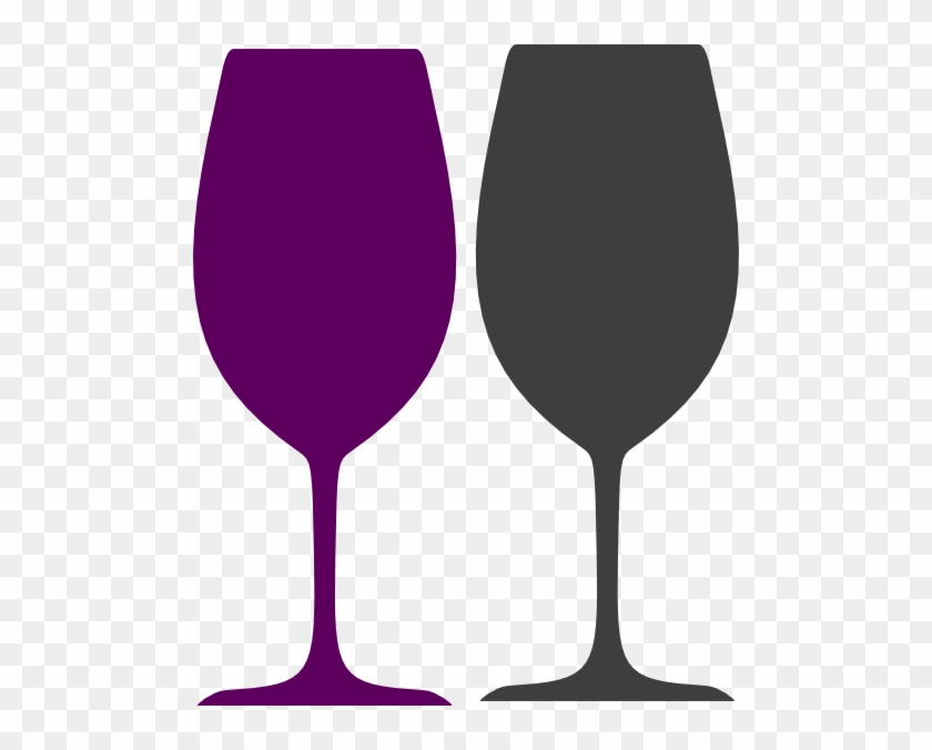 Wine Glass Silhouette Vector #96581