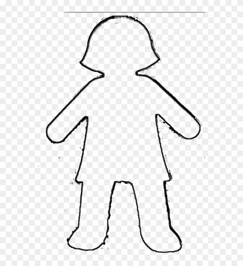 Blank Paper Doll Template from www.clipartmax.com