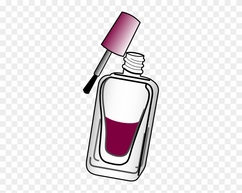 Nail Polish Wine Clip Art At Clker Com Vector Clip - Clip Art #96769