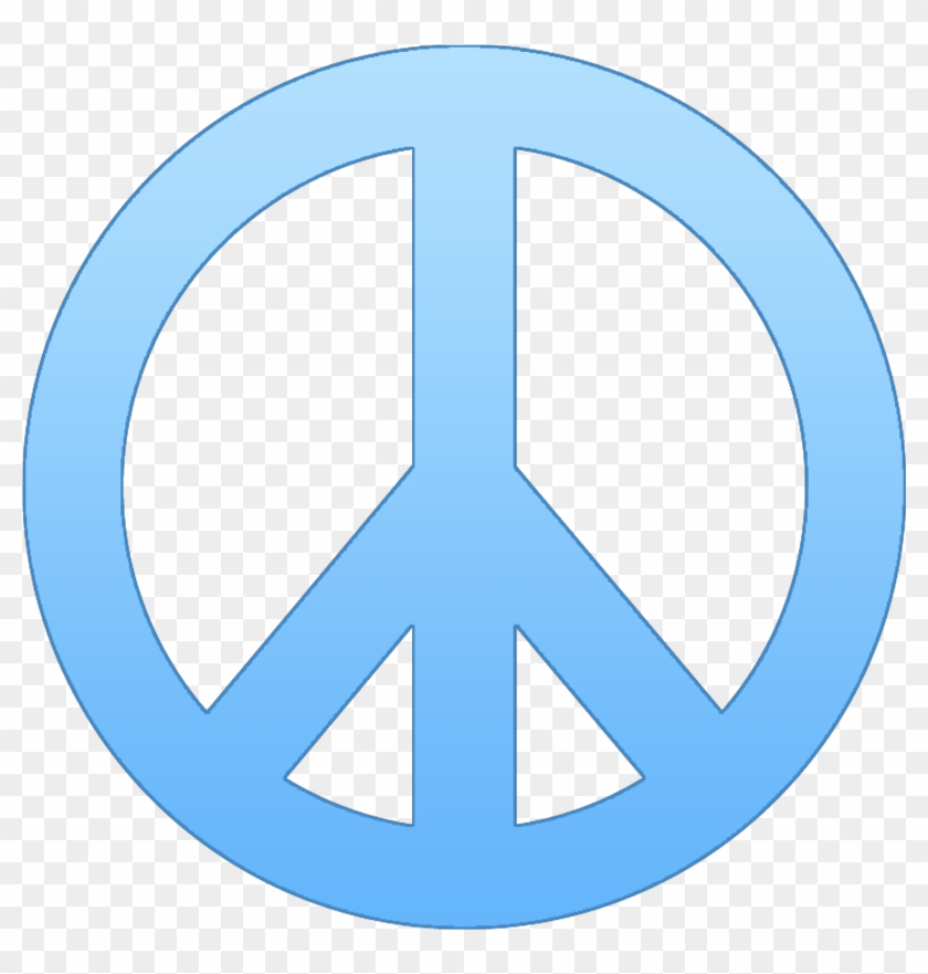 Peace Sign Template - Peace Symbol Transparent Background #96783