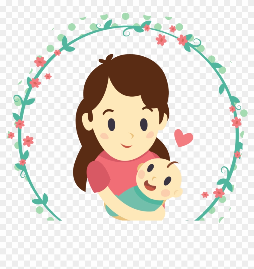 Download Mother And Daughter Free Png And Psd - Mother Png Cartoon #96842