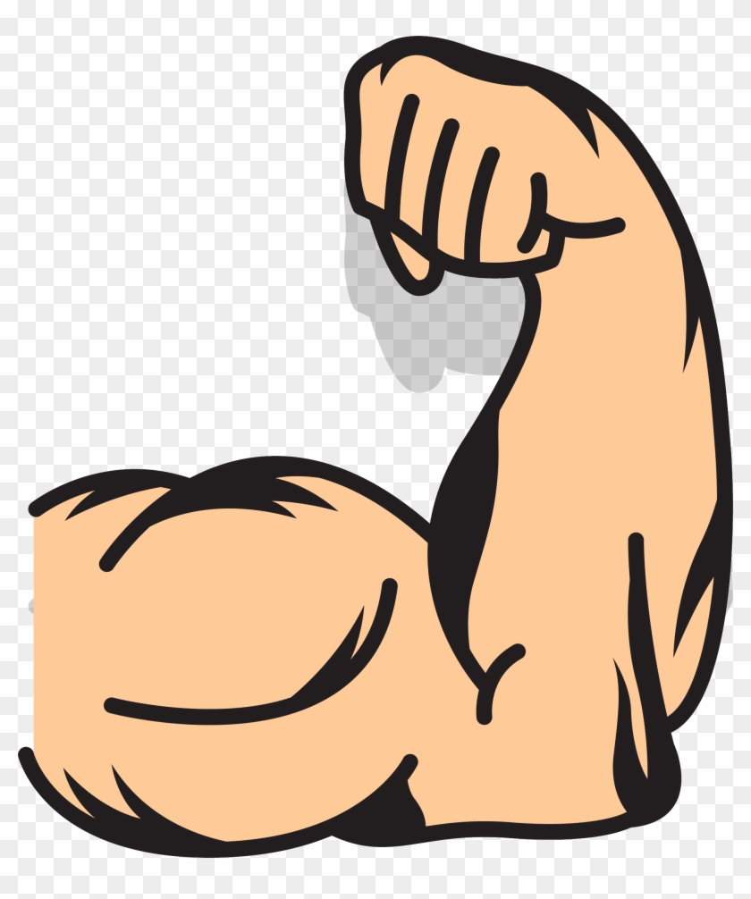 Muscle Arm Drawing Cartoon - jodibreakersonline