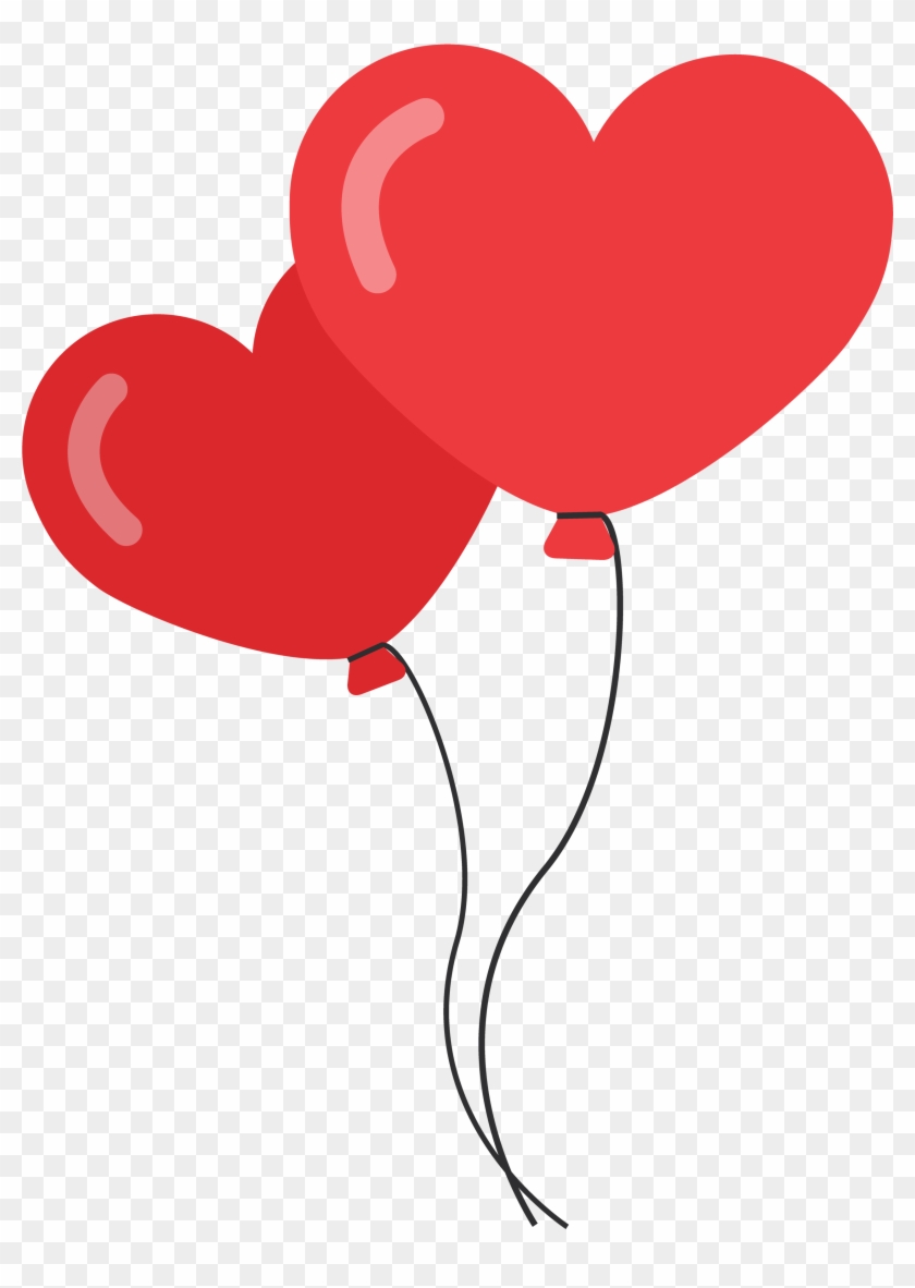 Heart Shaped Balloons Png Image - Romance Png #96970