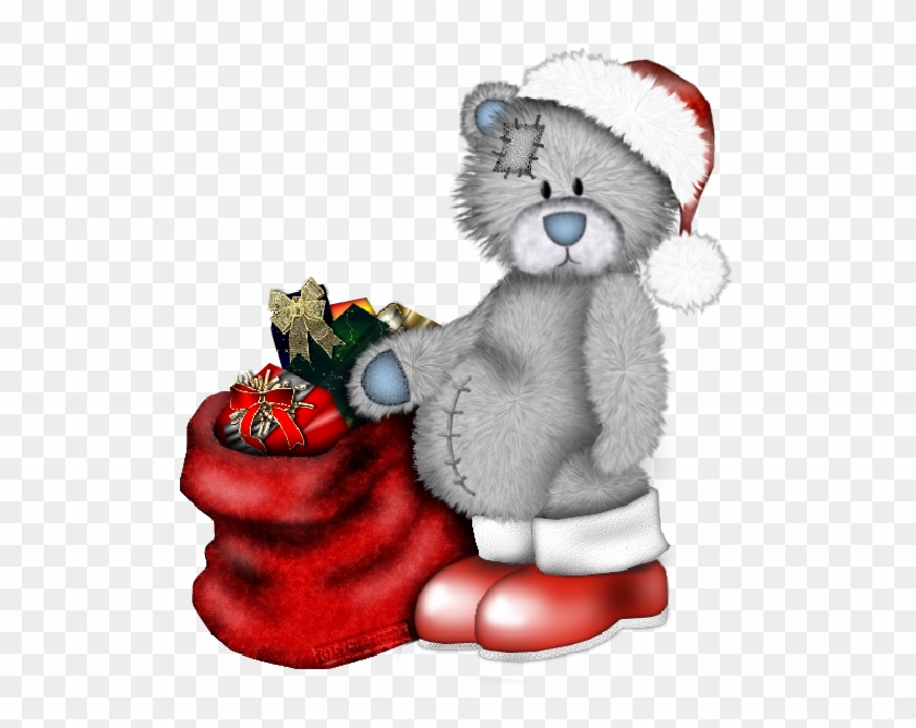 Xmas Teddy Bear Cartoon Clip Art Images - Bonne Annee Nounours #96976