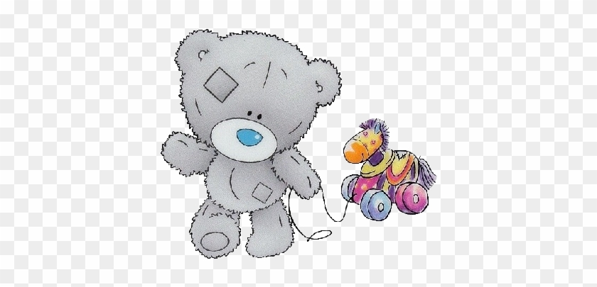 Teddy Bear Clipart Gray - Me To You Bear Cartoon #96978