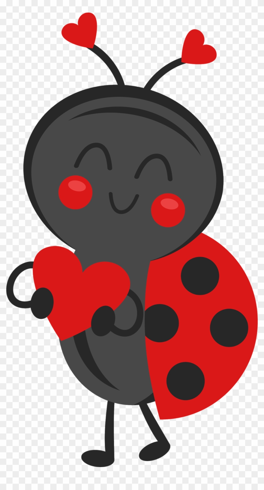 Ladybug Clipart Valentine - Clip Art #97024