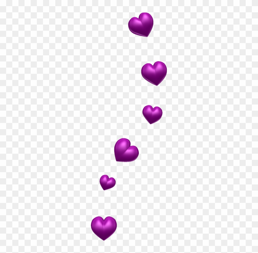 Purple Hearts Clip Art #97040