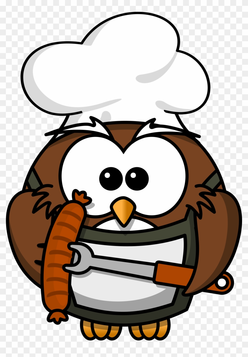 Grilling Gluten Free And Low Fodmap - Cartoon Owl #97168