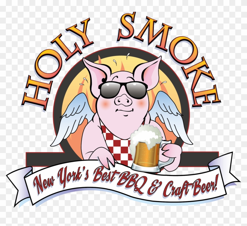 Weekly Happy Hour Menu - Holy Smoke Bbq Logo #97184