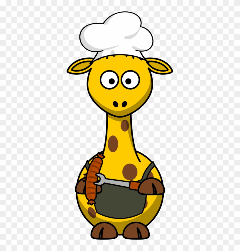 Free Giraffe Barbecue - Cartoon Giraffe #97265