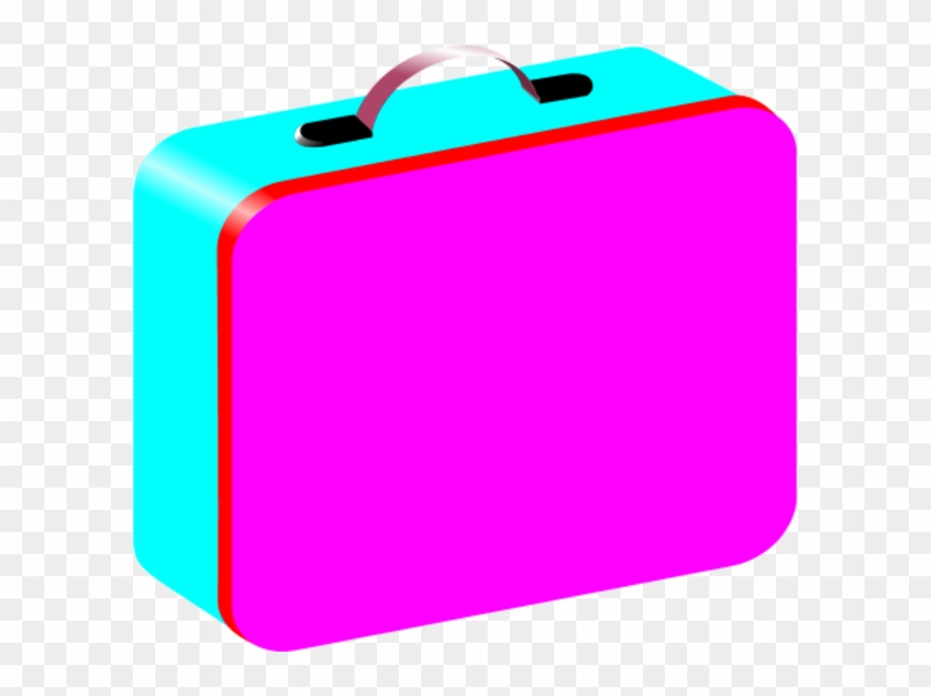 Lunch Box Clipart - Pink Lunch Box Clipart #97344