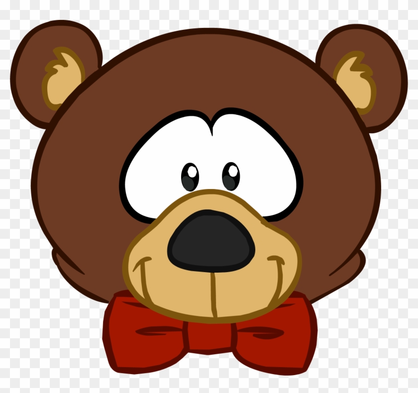 Teddy Bear Clipart Cute Bear Head - Teddy Bear Head Cartoon #97624