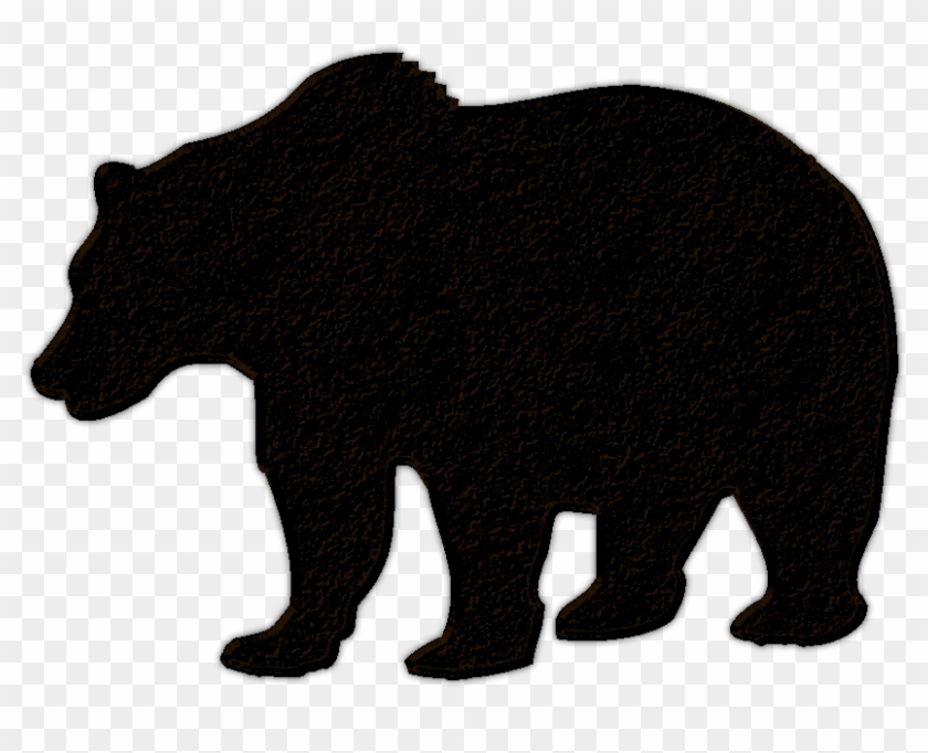 Bear Silhouette Clip Art Cliparts - Bear Silhouette No Background #97659