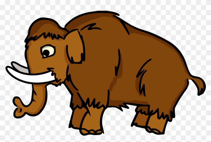 Free To Use Public Domain Animals Clip Art - Wooly Mammoth Clip Art #97790
