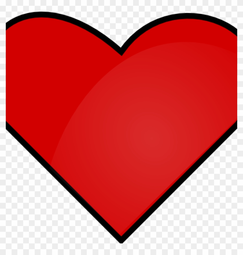 Cute Heart Clipart Red Heart Clip Art At Clker Vector - Clip Art #97806