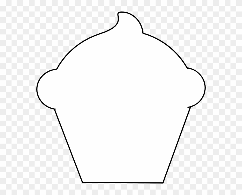 Cupcake Outline Clip Art Pictures Jabn9t Clipart - 41st Degree Software #97935