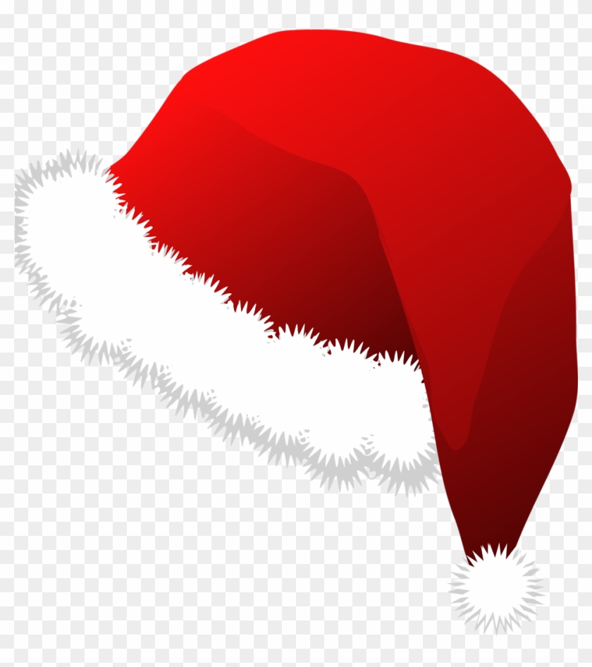 Santa Hat Clipart Clear - Santa Claus Hat Clipart #98006