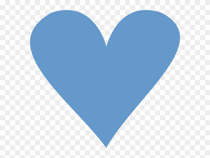 Blue Heart Clip Art At Clker - Clip Art #98057