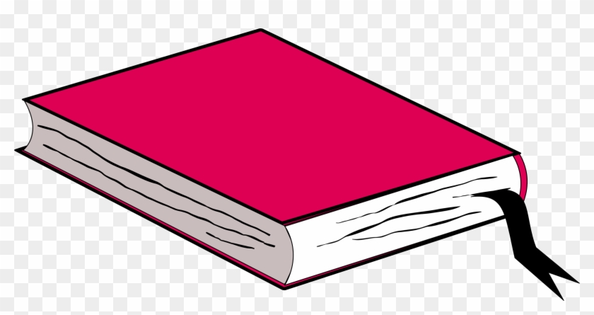 Clipart Pink Book No Shadow Clip Art - Libro Rosa Png #98116