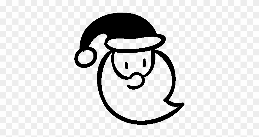 Santa Claus Face Vector - Logo Santa Claus #98139