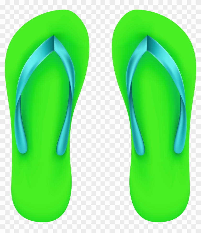 Flip Flop Clip Art Beach - Flip Flops Tranparent Backround #98188