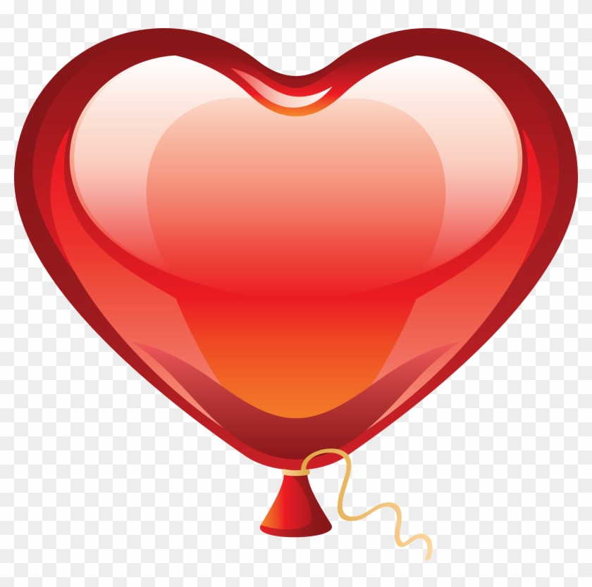 Balloon Glow Images - Heart Balloon Transparent Background #98285