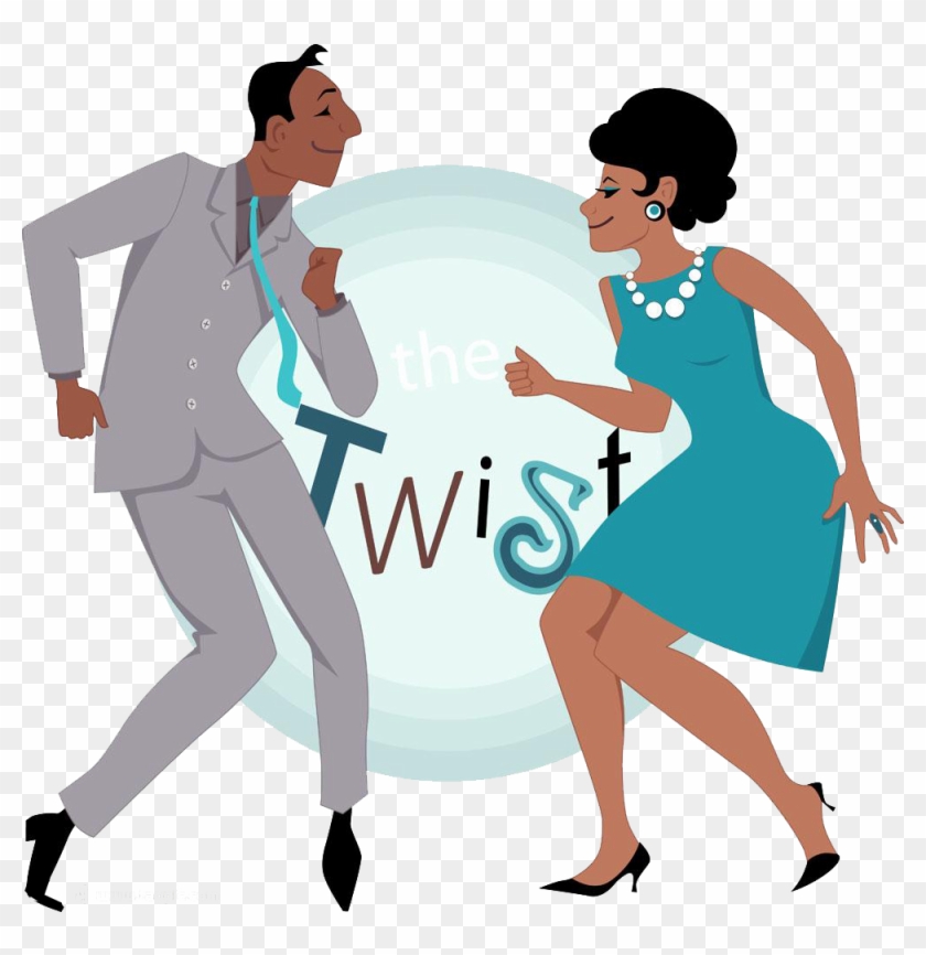 Twist Royalty-free Dance Clip Art - Lets Do The Twist #98283