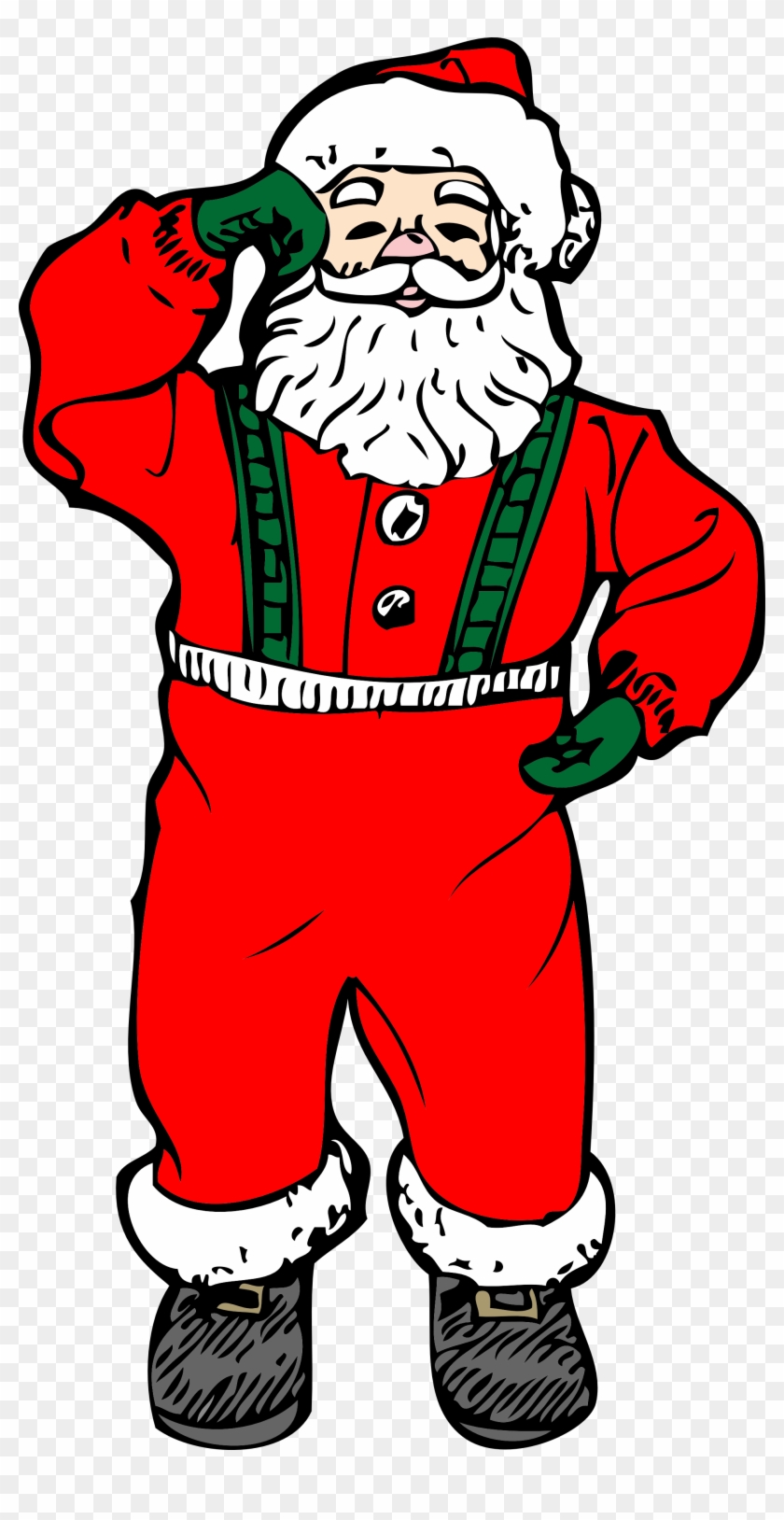 Big Image - Santa Clipart Transparent Background #98303