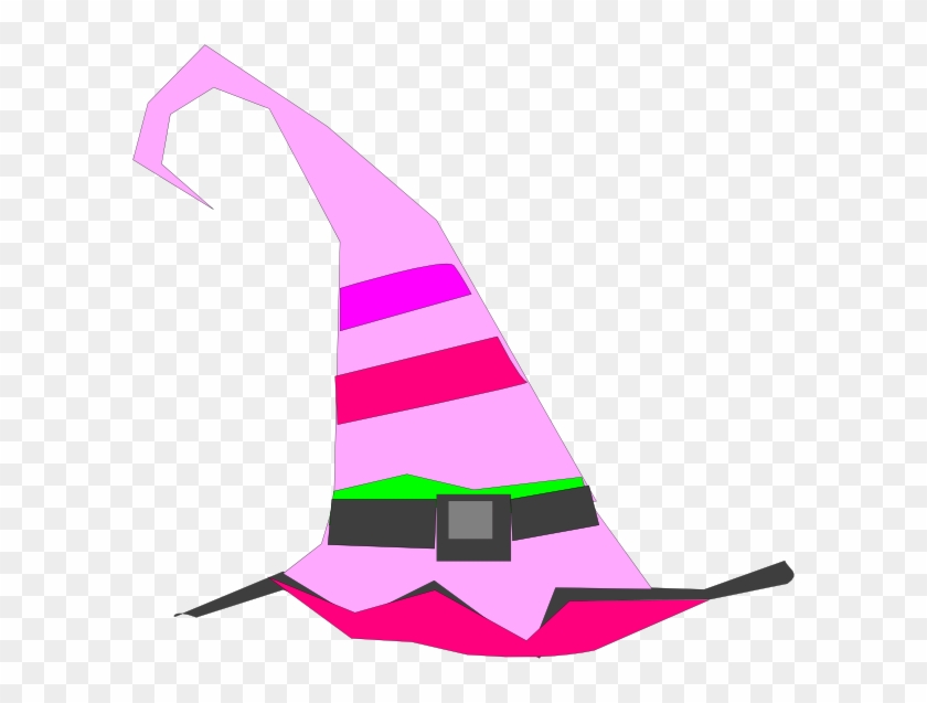Pink Birthday Hat Clipart - Halloween Hat Clip Art #98337
