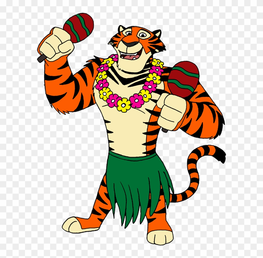 Hula Melman By Lionkingrulez On Clipart Library - Hula Tiger #98432