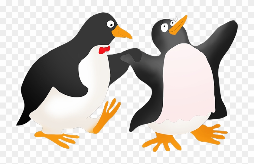 Dancing Penguin Couple - Adã©lie Penguin #98509