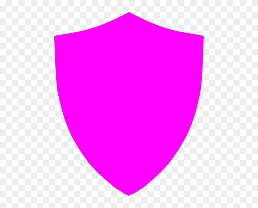 Pink Shield Clipart #98657