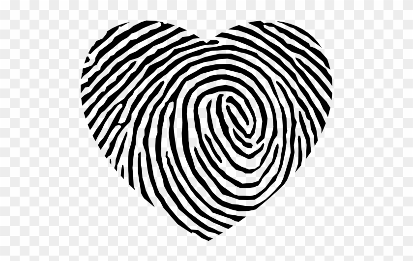 Size - Heart Fingerprint #98854