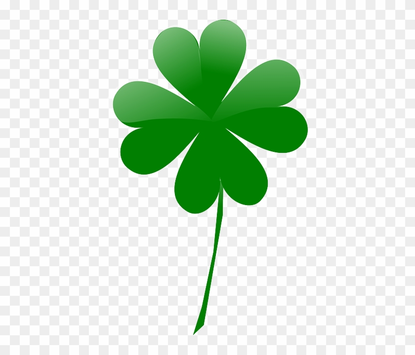 Leaf, Shamrock, March, Luck, Day, Irish, Four - 4 Leaf Clover Png #99070