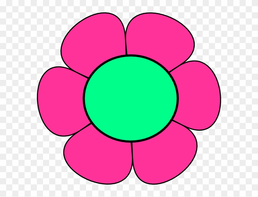 Pink Flower Clipart - Flower Pink Clip Art #99368