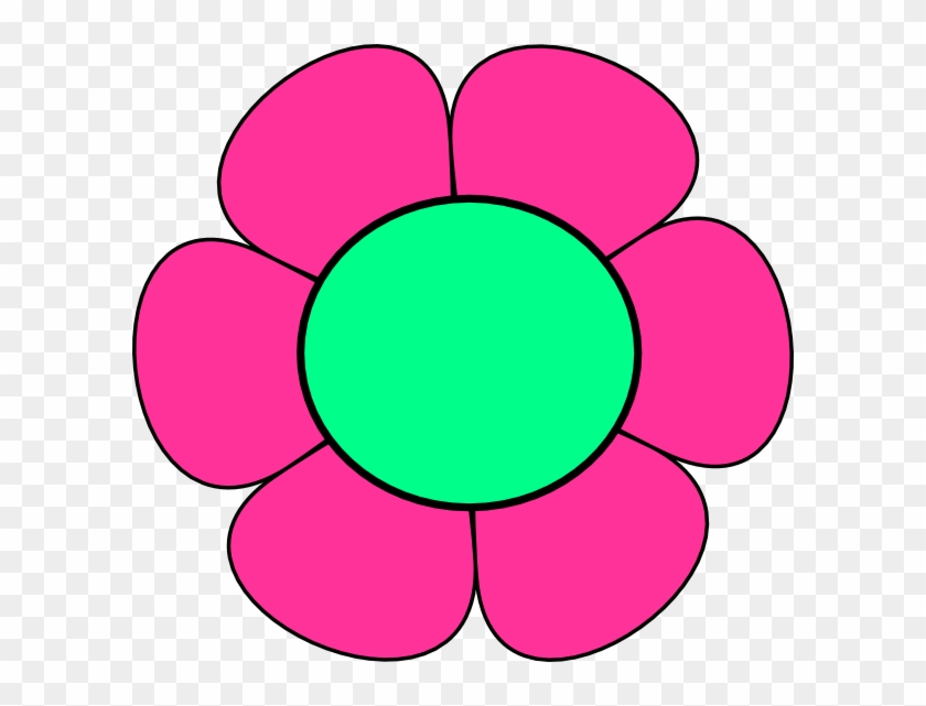 Pink Flower Clipart - Flower Pink Clip Art #99368