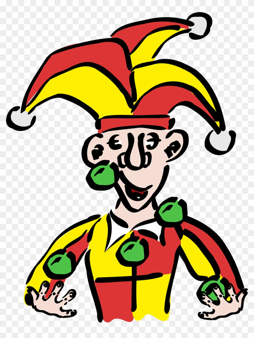 Am Rosenmontag, - Joker Clipart Png #99660