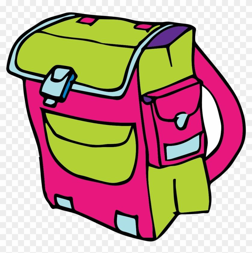 School Bag Clip Art Clipart - Bag Png Clip Art #99836