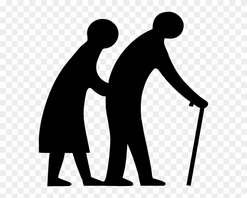 Seniors Crossing Clip Art At Vector Clip Art Online - Maintenance And Welfare Of Parents And Senior Citizens #99900