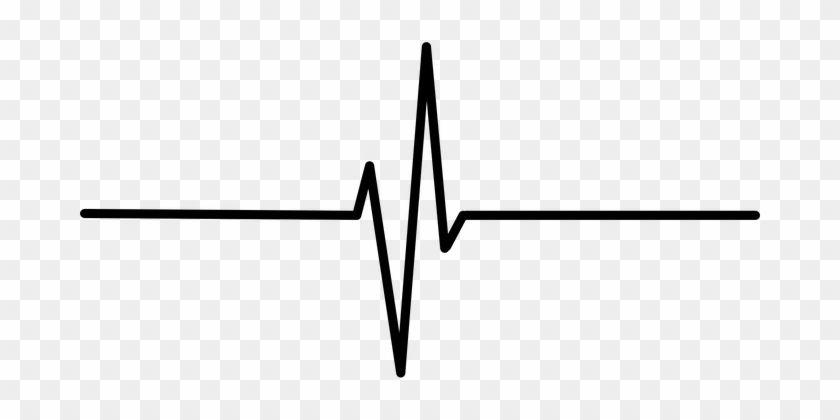 Heartbeat Ekg Ecg Pulse Heart Rate Heart P - Heartbeat Png #100107