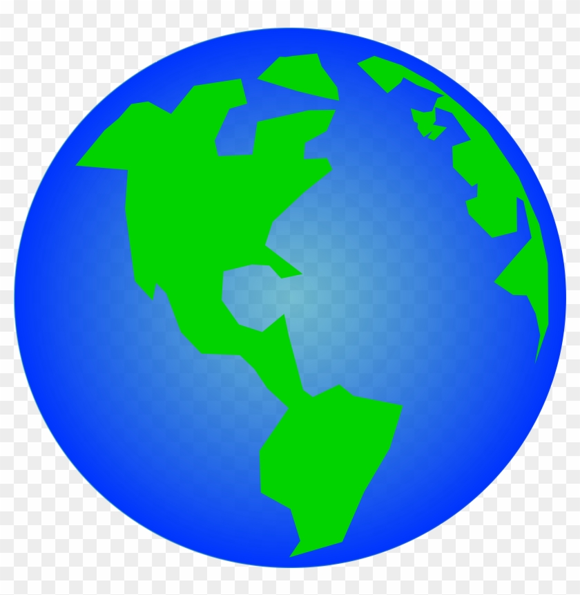 Clipart - Cartoon Spinning Earth Gif #100354