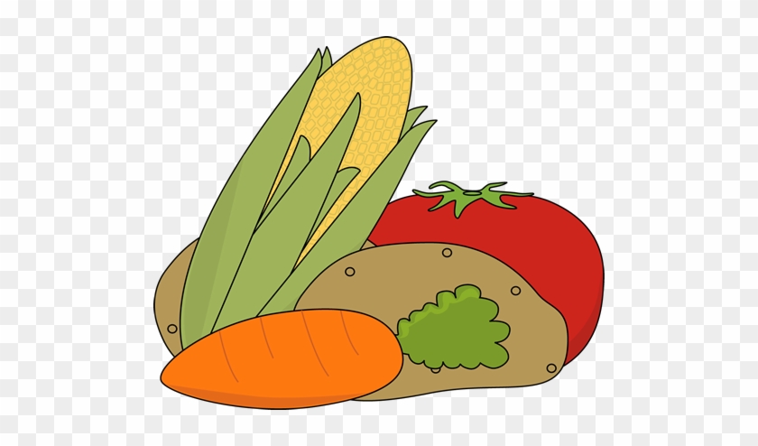 Cute Fruits And Vegetables Clipart - Clipart Vegetables #100515