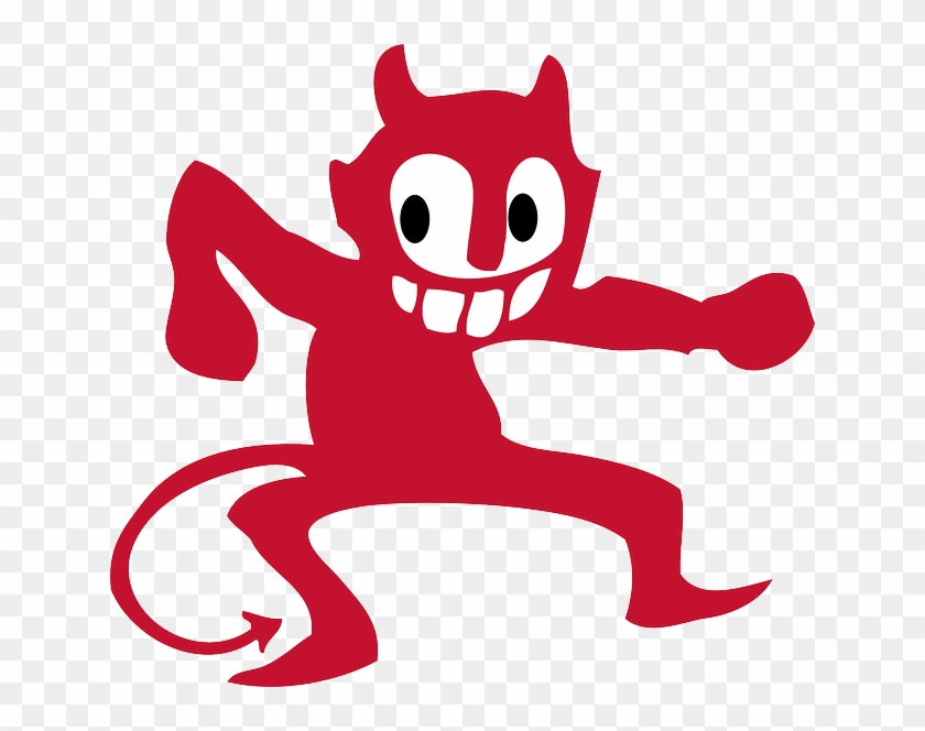 Red, Dance, Icon, Symbol, Dancing, Devil, Imp, Satan - Devil Clip Art #100533