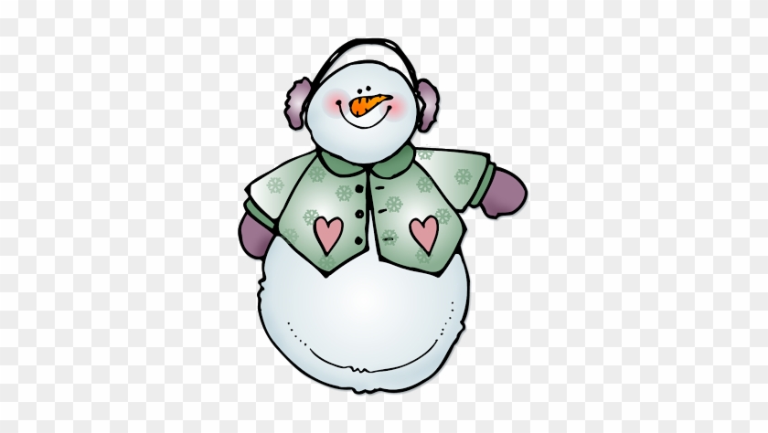 Winter Fun December Clip Art - Small Clipart Transparent Winter Snowman #100583