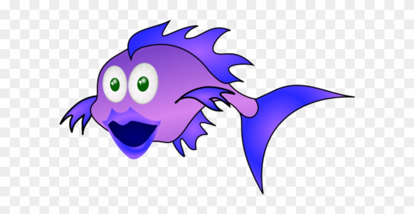 Funny Fish Cartoon Clipart - Logo Ikan Tenggiri Vactor #100655