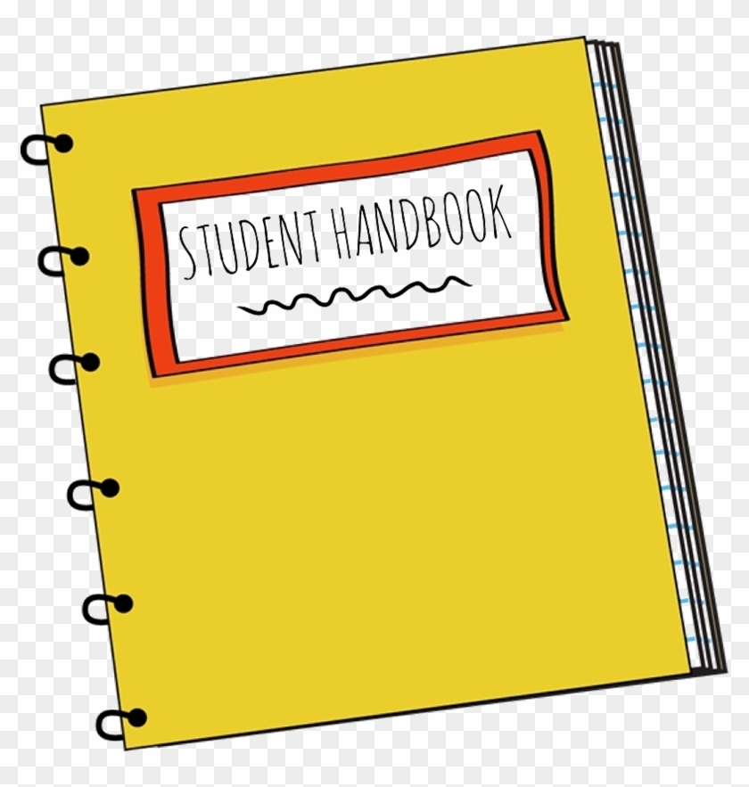 Handbook - Student Handbook Clipart #100694